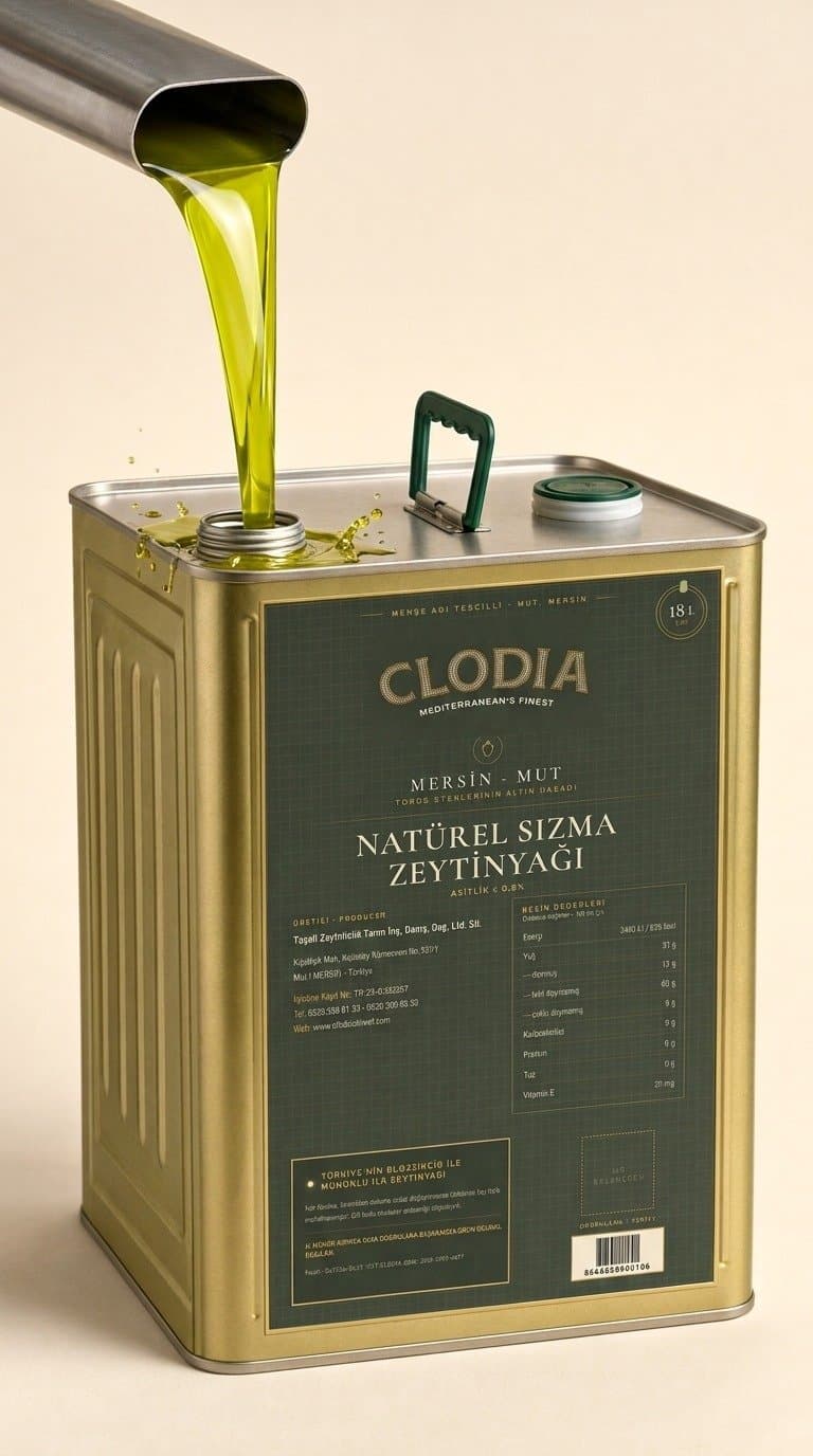 Clodia Doğal Sızma Zeytinyağı