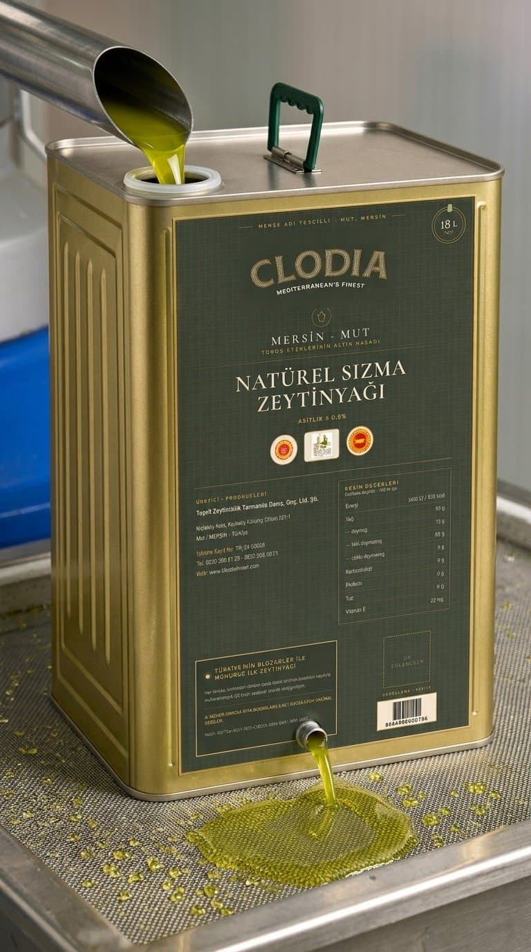 Clodia Doğal Sızma Zeytinyağı