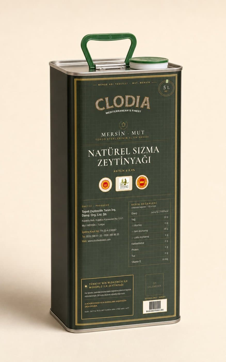Clodia Natürel Sızma Zeytinyağı